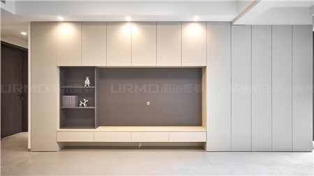 麗爾曼頓家居 |130㎡現代極簡，干凈高級