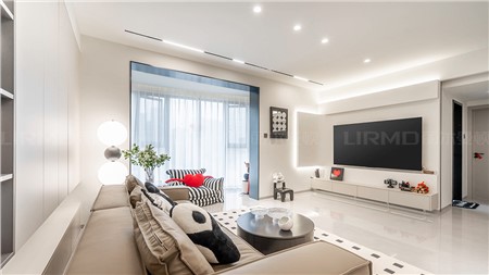 14.5w打造現(xiàn)代極簡(jiǎn)風(fēng)的家130m² | 麗爾曼頓全房全屋定制