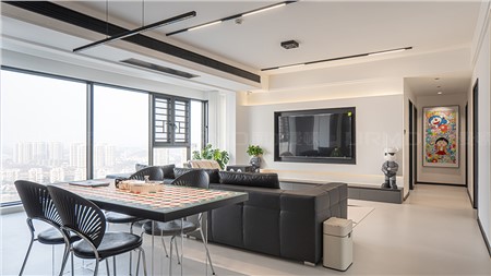 17.5w打造現代黑白風格的家146m² | 麗爾曼頓全房全屋整裝