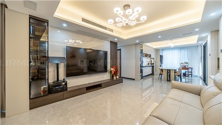 10w打造現代簡約風格的家142m² | 麗爾曼頓全房全屋定制