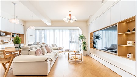 10.8w打造奶油原木風格的家88m² | 麗爾曼頓全房全屋整裝