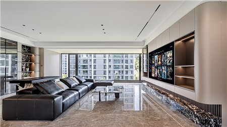 20.8w打造現代極簡風格的家220m² | 麗爾曼頓全房全屋定制