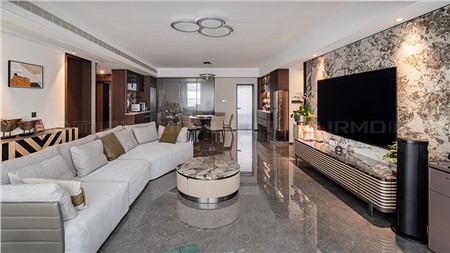 18.8w打造新中式風格的家179m² | 麗爾曼頓全房全屋定制